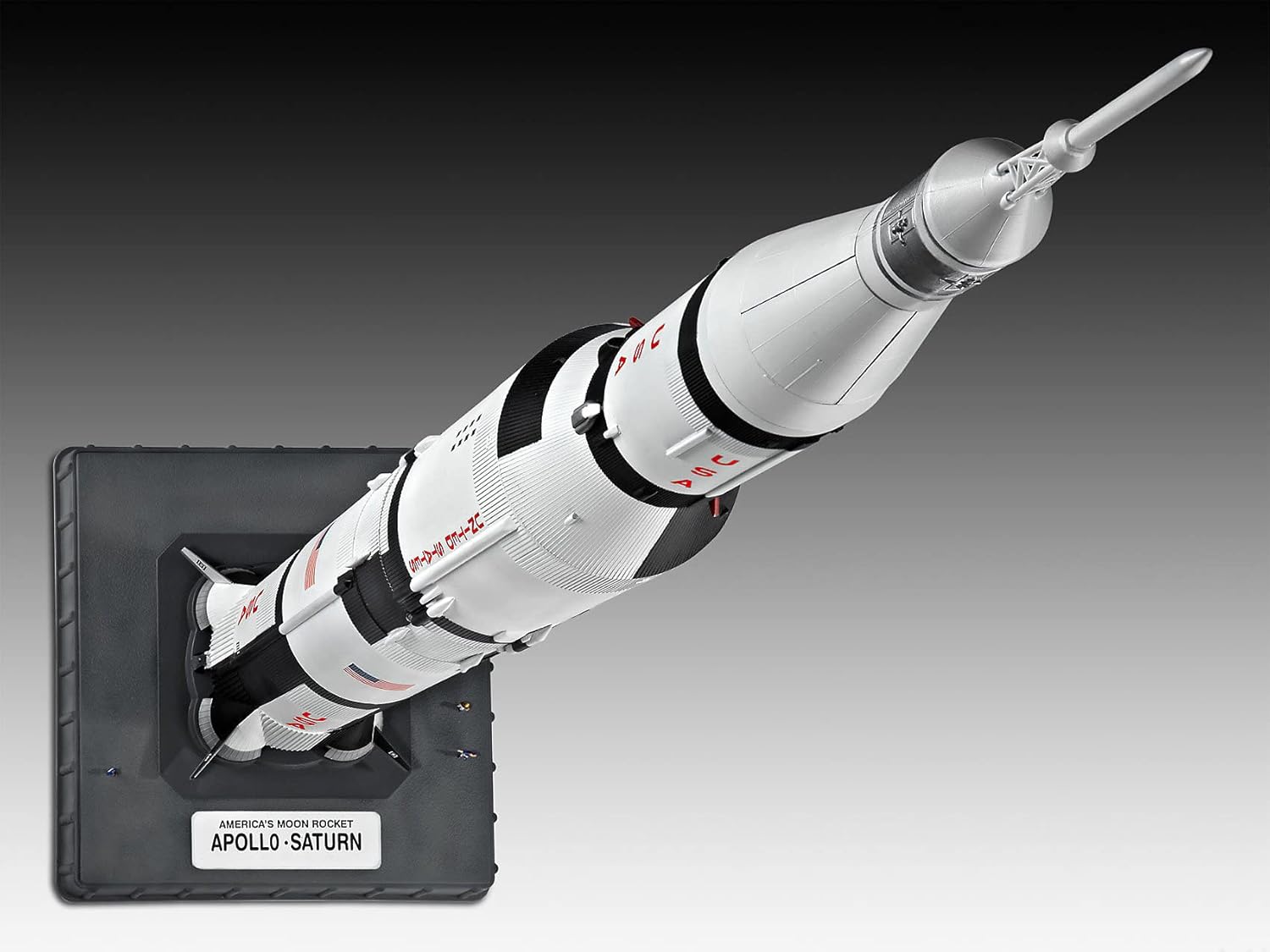 Revell 04909 - Apollo Saturn V Kit di Modello in Plastica, Scala 1:144 - immagine 3