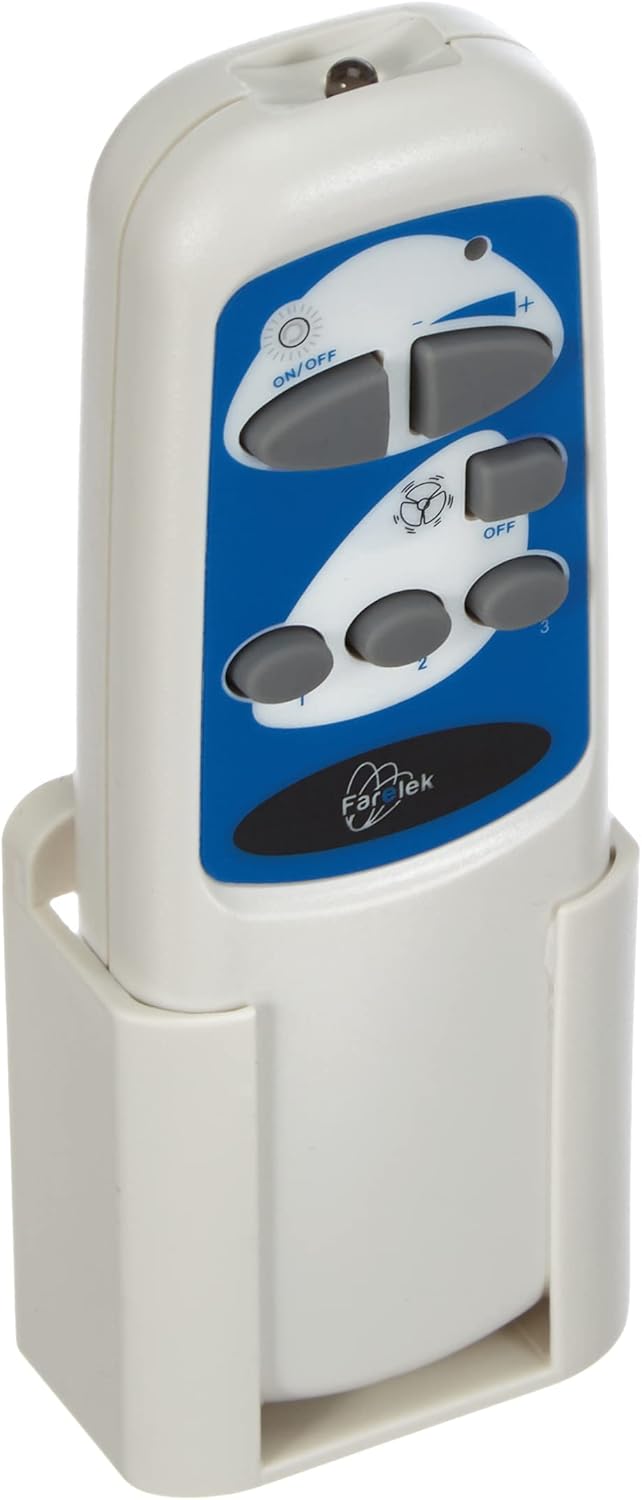 Farelek 112596 Telecomando per ventilatore da soffitto, bianco - immagine 1
