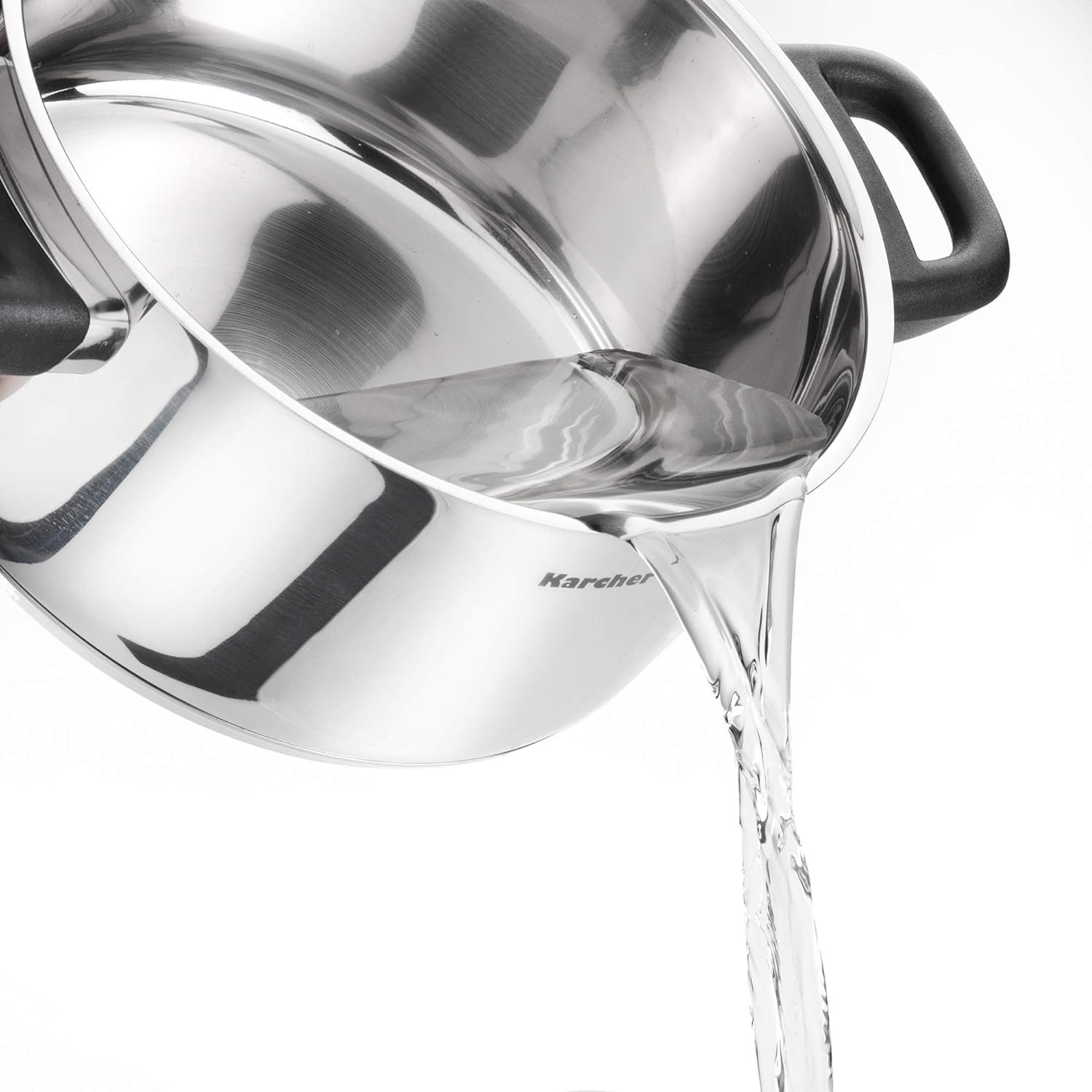 Karcher Set Pentole Mia 5 Pezzi, Acciaio Inox - immagine 2