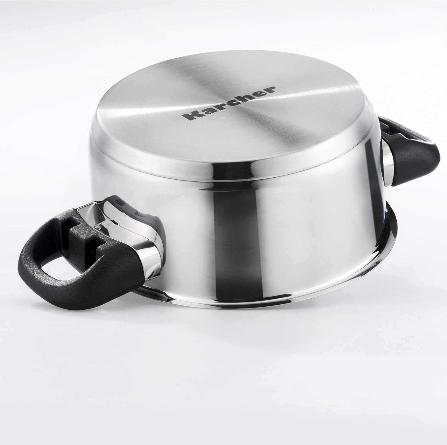 Karcher Set Pentole Mia 5 Pezzi, Acciaio Inox - immagine 6