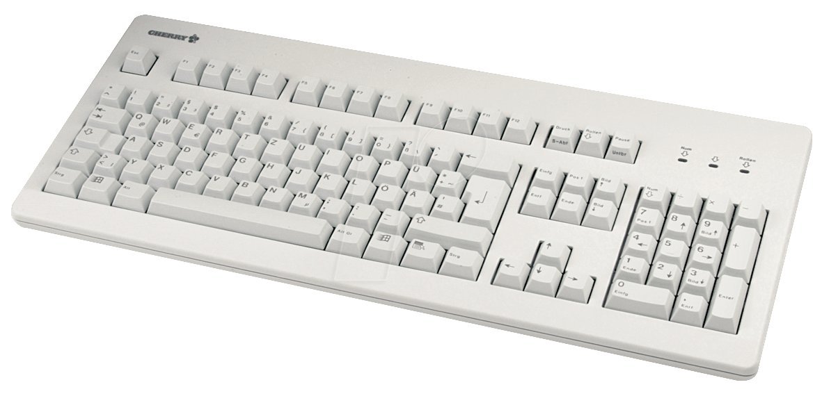 Cherry G80-3000 Tastiera Meccanica a Filo QWERTZ