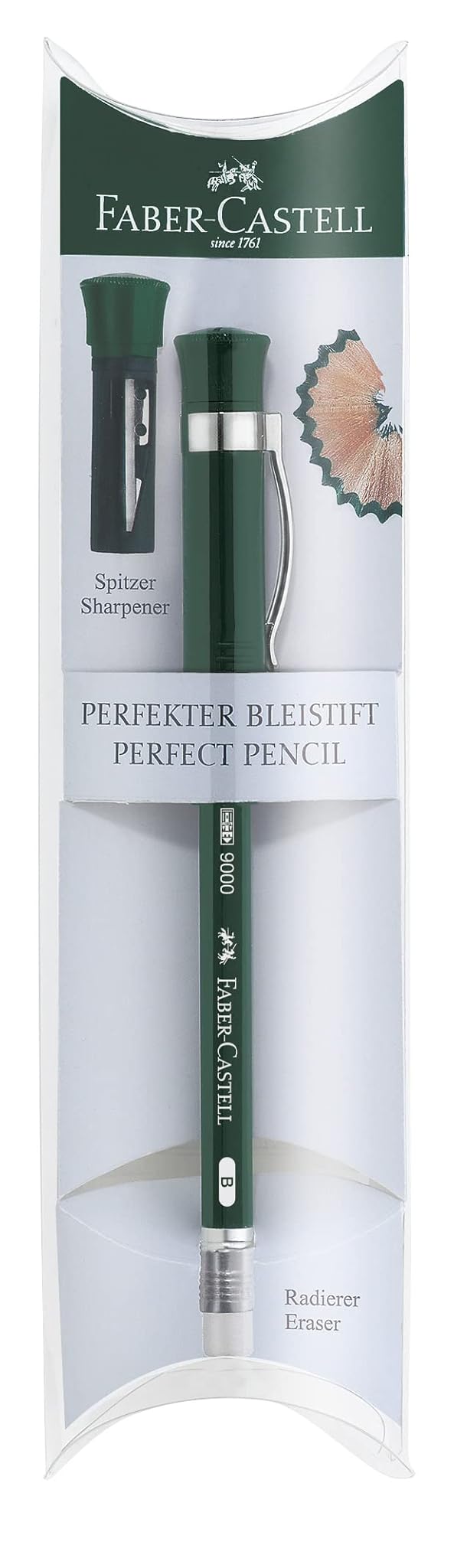Faber-castell 119037 - Matita Castell 9000, Verde