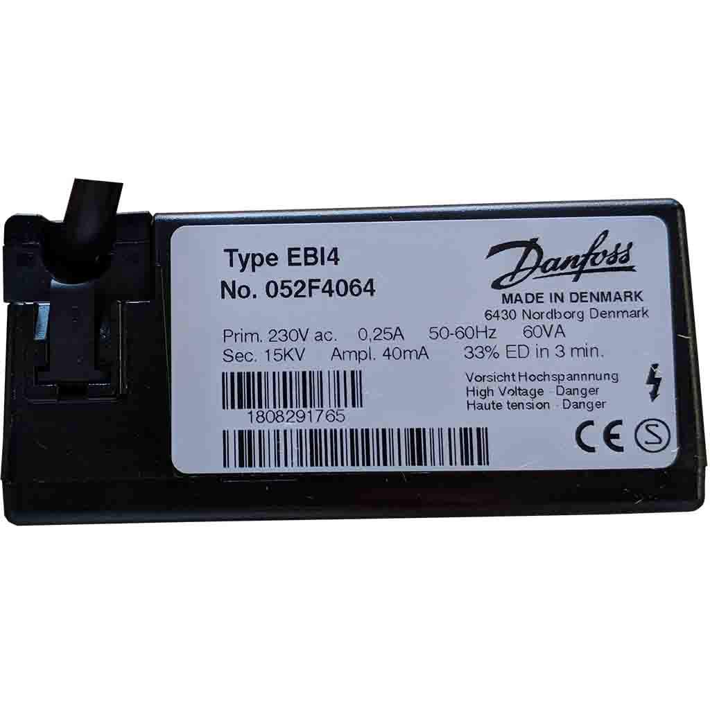 Danfoss EBI4 Transformer 052F4064 - Bruciatore a olio, sostituisce 052F4030