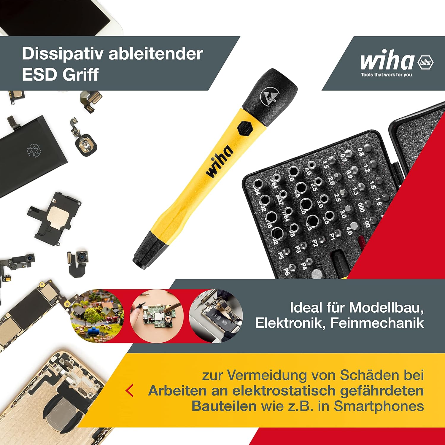 Juego de micro bits ESD 7000-SK65ESD 65tlg - immagine 4
