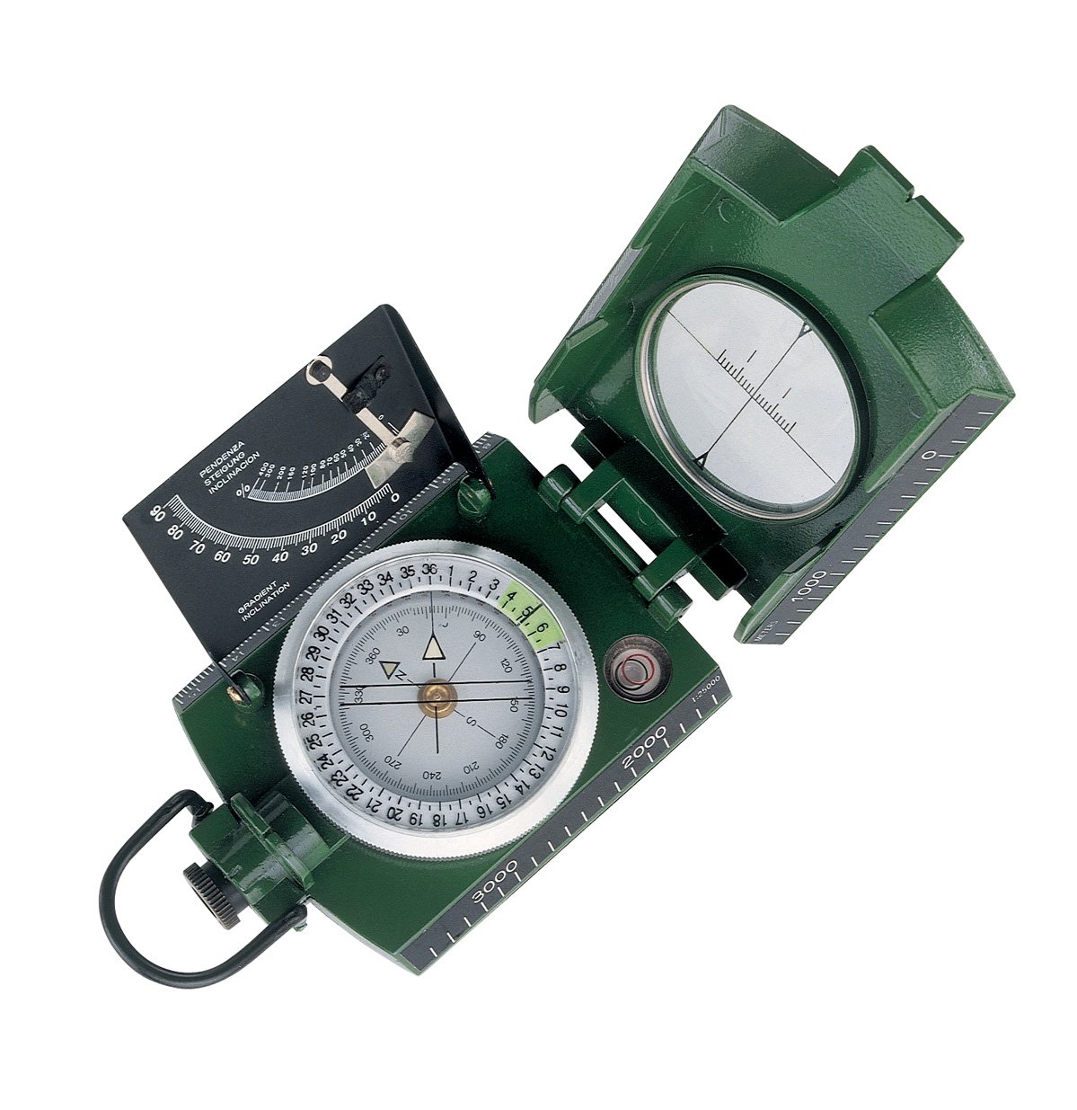 KONUS | KONUSTAR Bussola in Metallo con Liquido e Clinometro