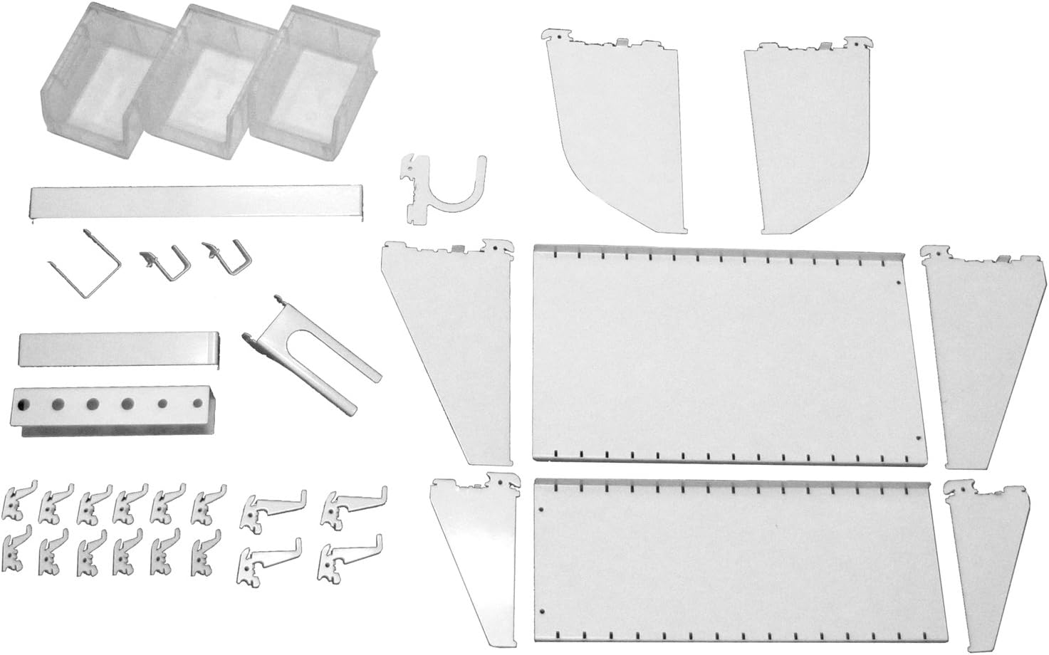 Wall Control Kit Accessori per Postazione di Lavoro - immagine 1