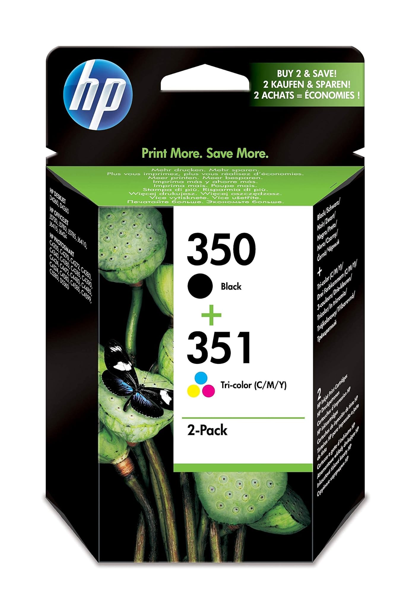 Hp 350-351 Combo Pack SD412EE Cartucce Originali