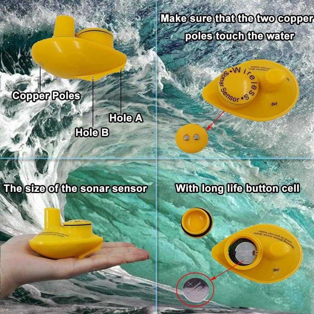 LUCKY Cercatore di Pesci Senza Fili con Sensore Sonar - immagine 4