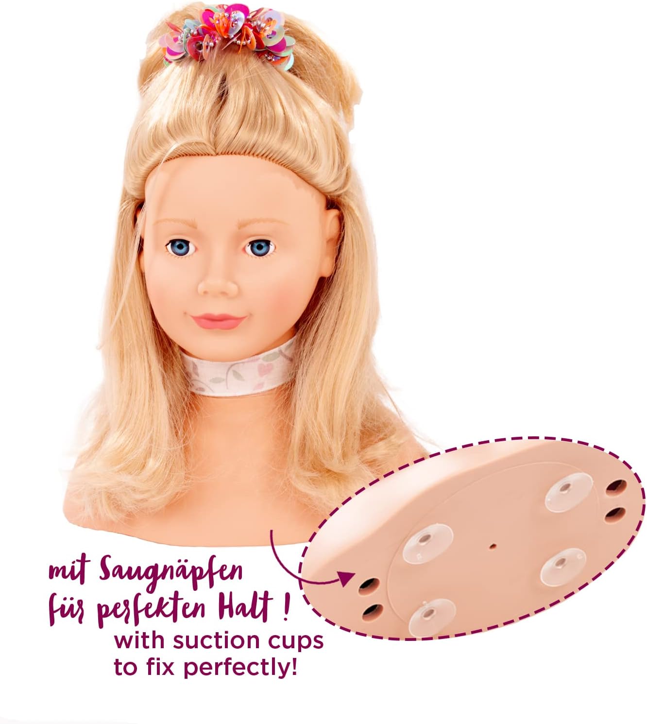 Götz Parrucchino con Capelli Biondi e Occhi Azzurri - immagine 4