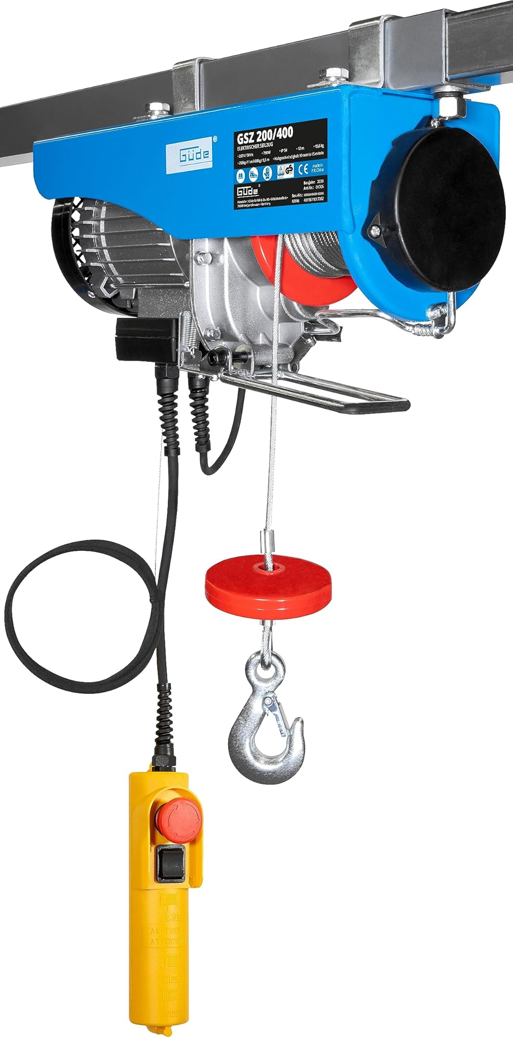 Güde Paranco elettrico GSZ 200/400