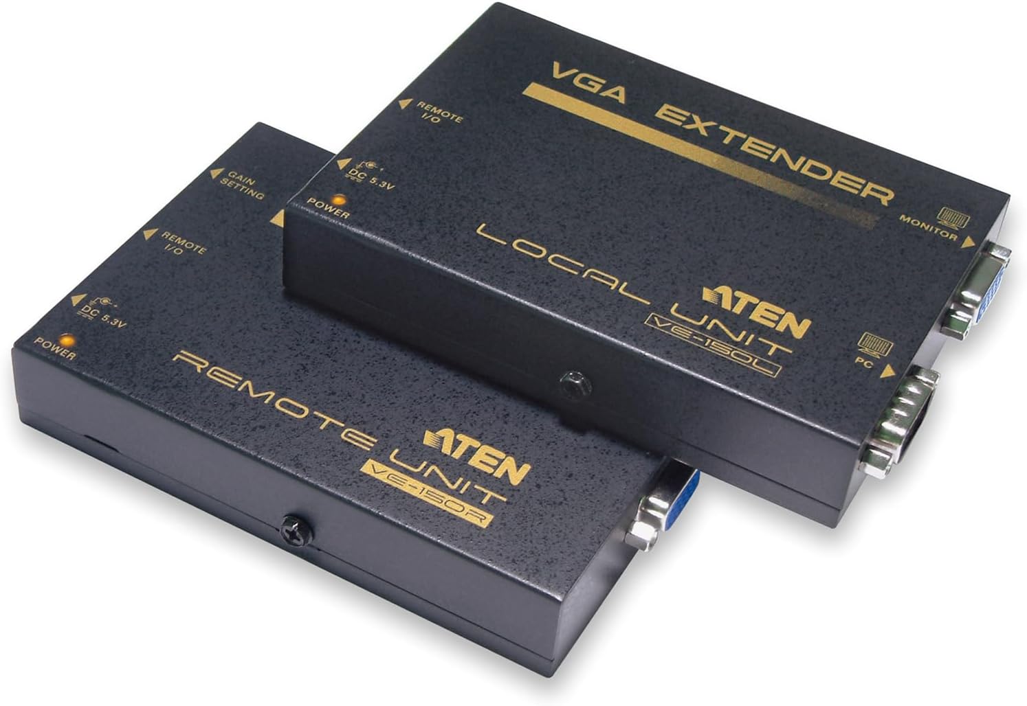 ATEN VE150A-AT-G - Extender Video VGA su Cat 5, Fino a 150 m - immagine 1