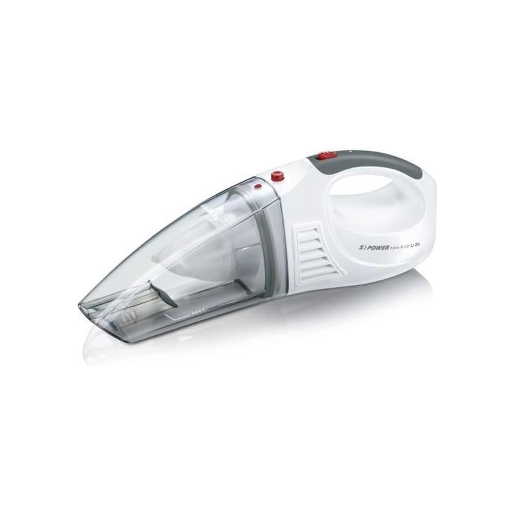 Severin Aspirapolvere Portatile 3 in 1 120W, Bianco/Rosso