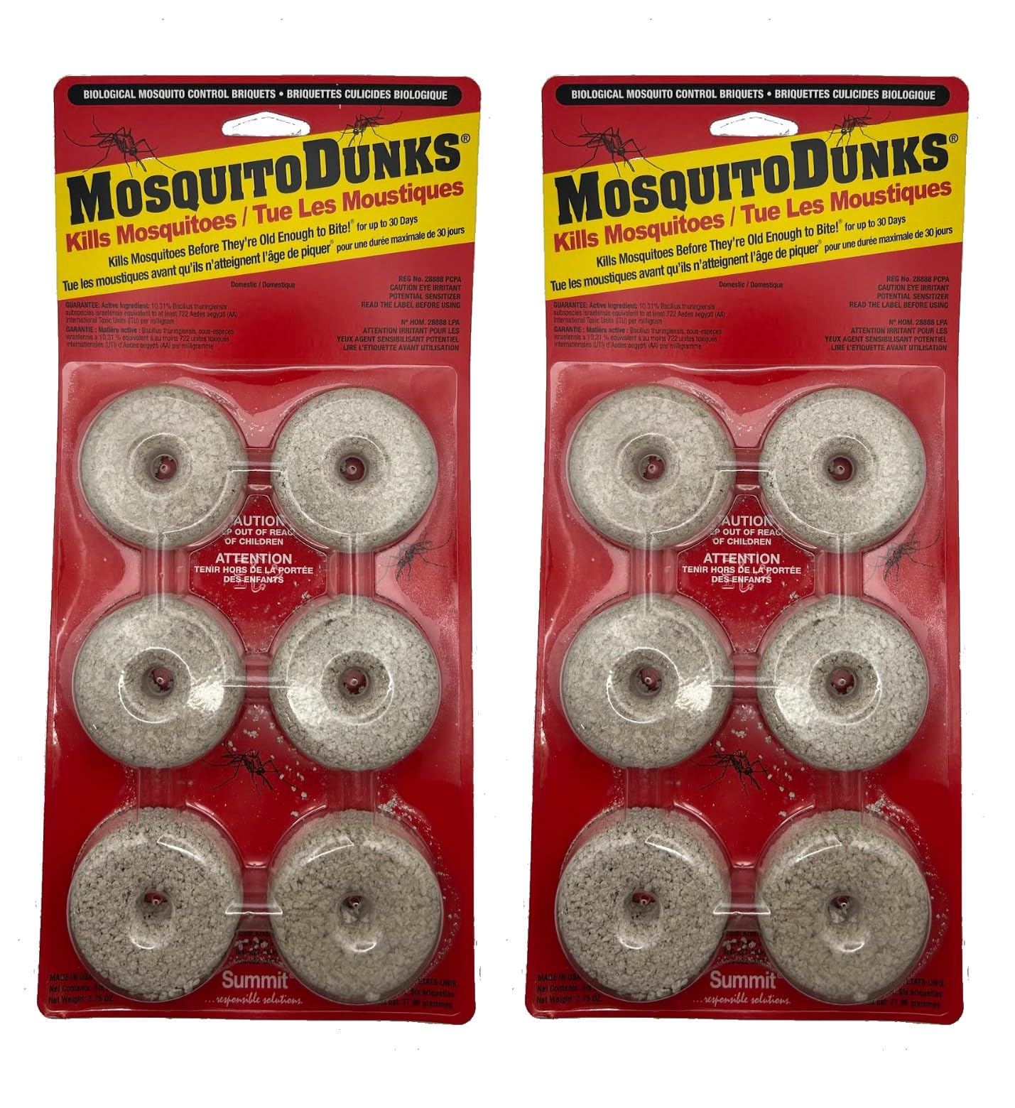 Confezione da 2 dondole per zanzare Summit