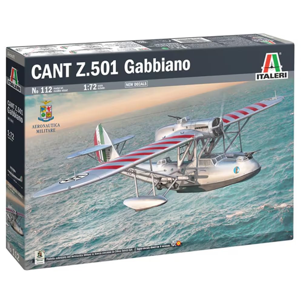 Italeri 0112 CANT Z.501 Gabbiano - Kit Modello 1:72