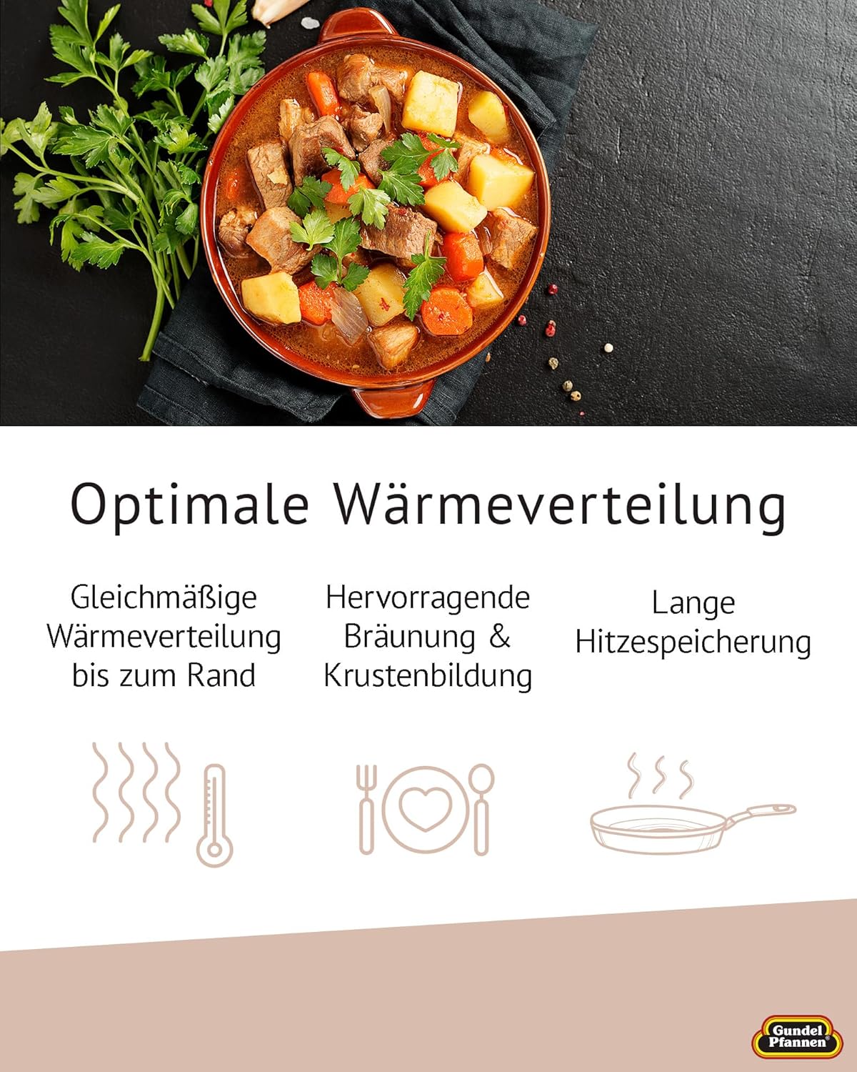 Original Gundel GUSS-BRATEN-TOPF Induzione Ø 32 cm - immagine 3