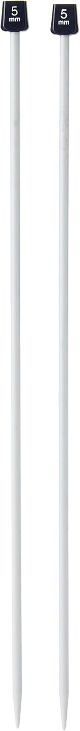 Korbond - Ferri da Maglia in plastica, 5 mm x 35 cm - immagine 2