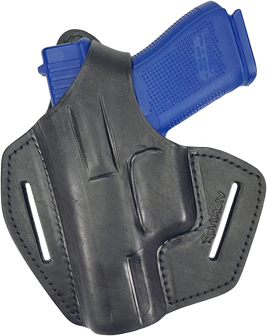 VlaMiTex OWB Fondiba in Pelle per Glock 17 19 22 23 31 32 33 34 35 - immagine 2