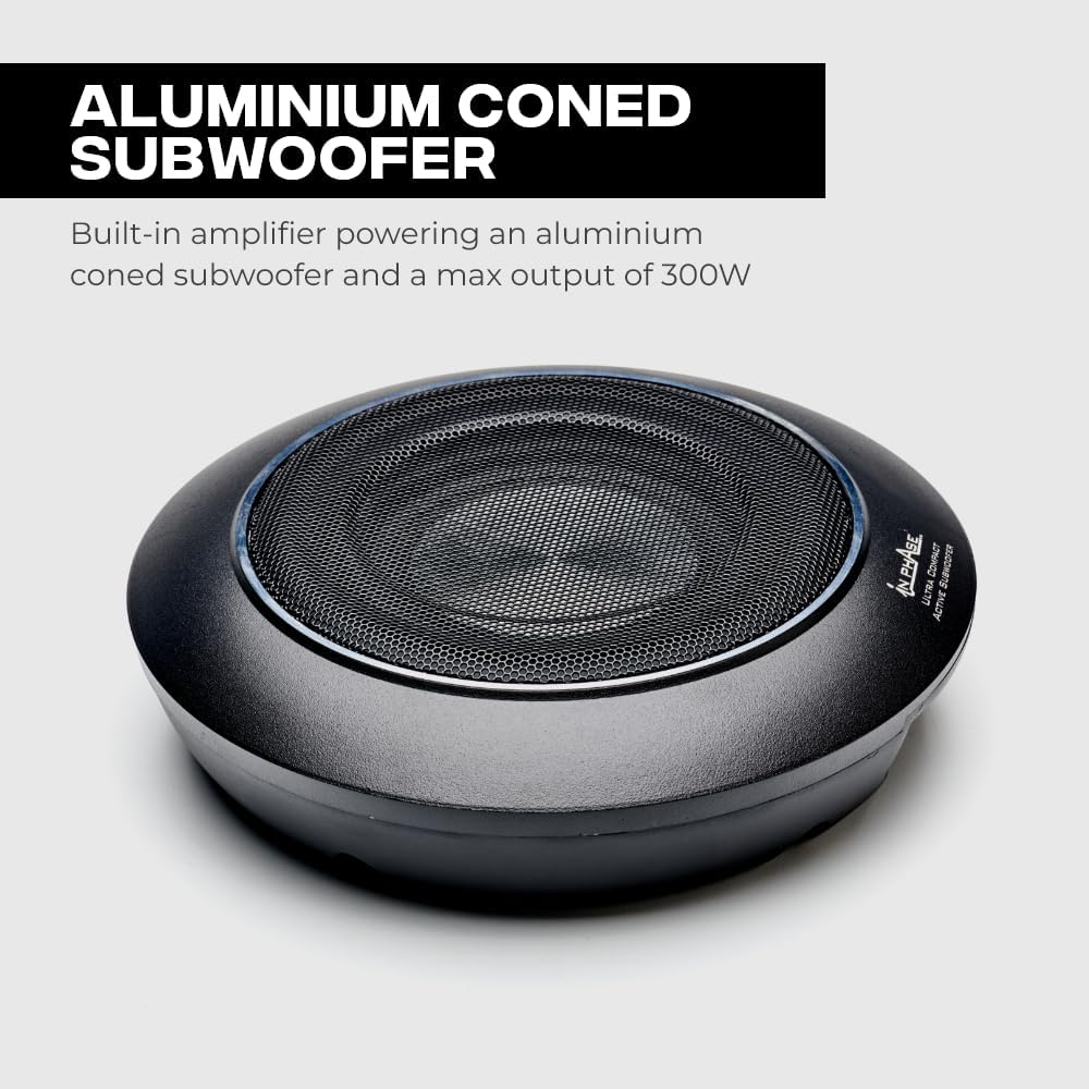 In Phase USW10 - Subwoofer Auto Sottosedile 300W, 10" - immagine 3