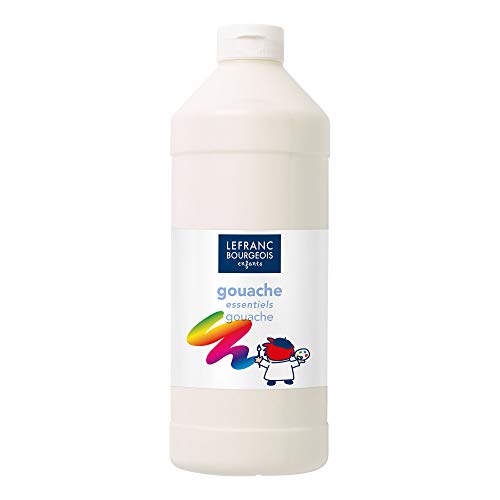 Lefranc Bourgeois Tempera Liquida - Gli Essenziali - 1 Litro - Bianco