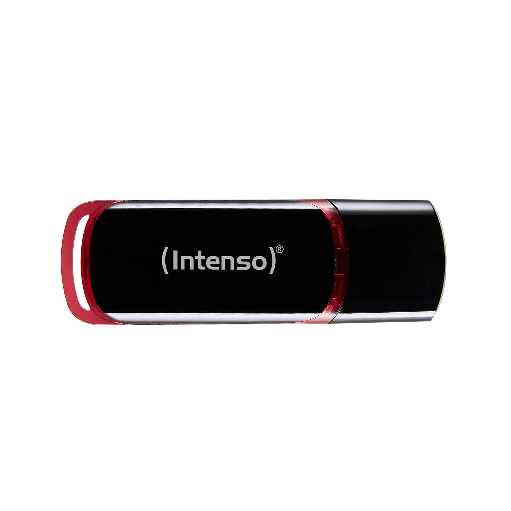 Intenso Business Line - Flash Drive 16 GB - USB 2.0, Black/Red