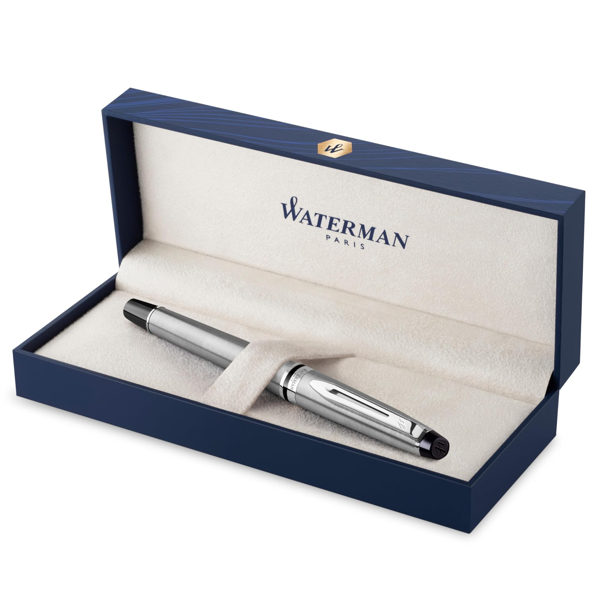 Waterman Expert 3 Penna Stilografica Stainless Steel