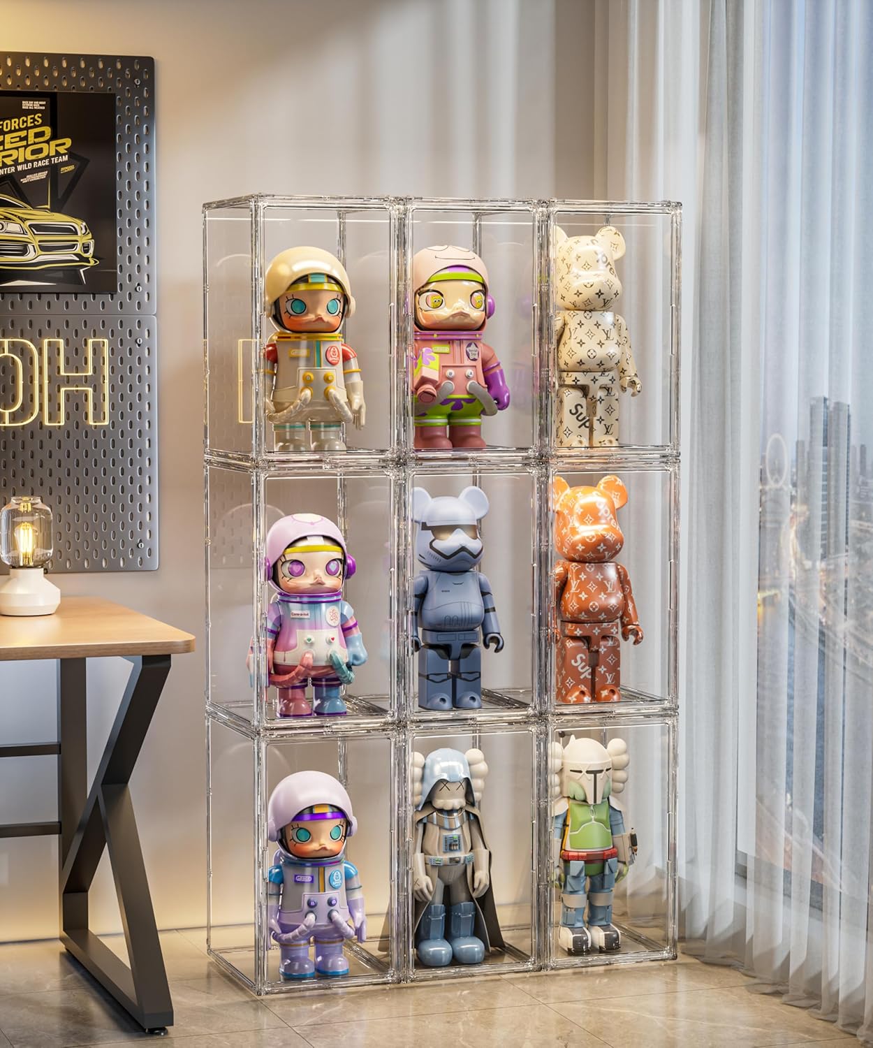 Siyecioa Vetrinetta Espositiva Acrilico con Porta - immagine 5