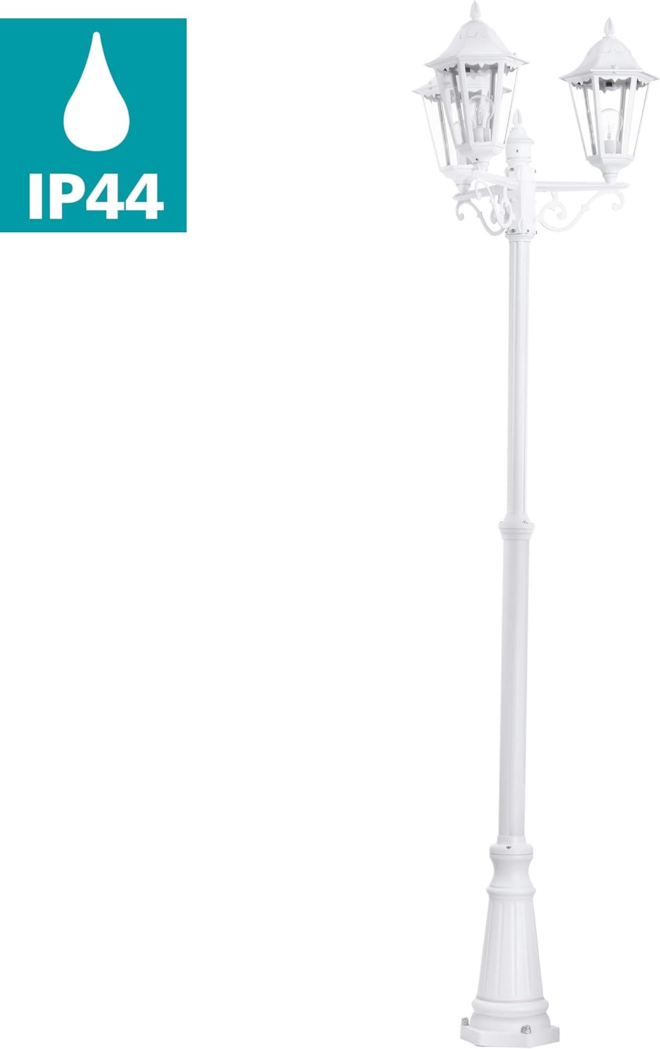 Eglo Navedo Lampada da Terra per Esterni 3 Luci E27 - immagine 2