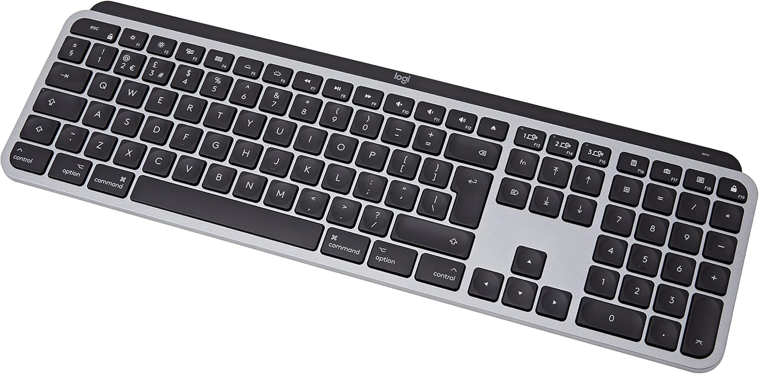 Logitech MX Keys for Mac - Tastiera Wireless Illuminata - immagine 2