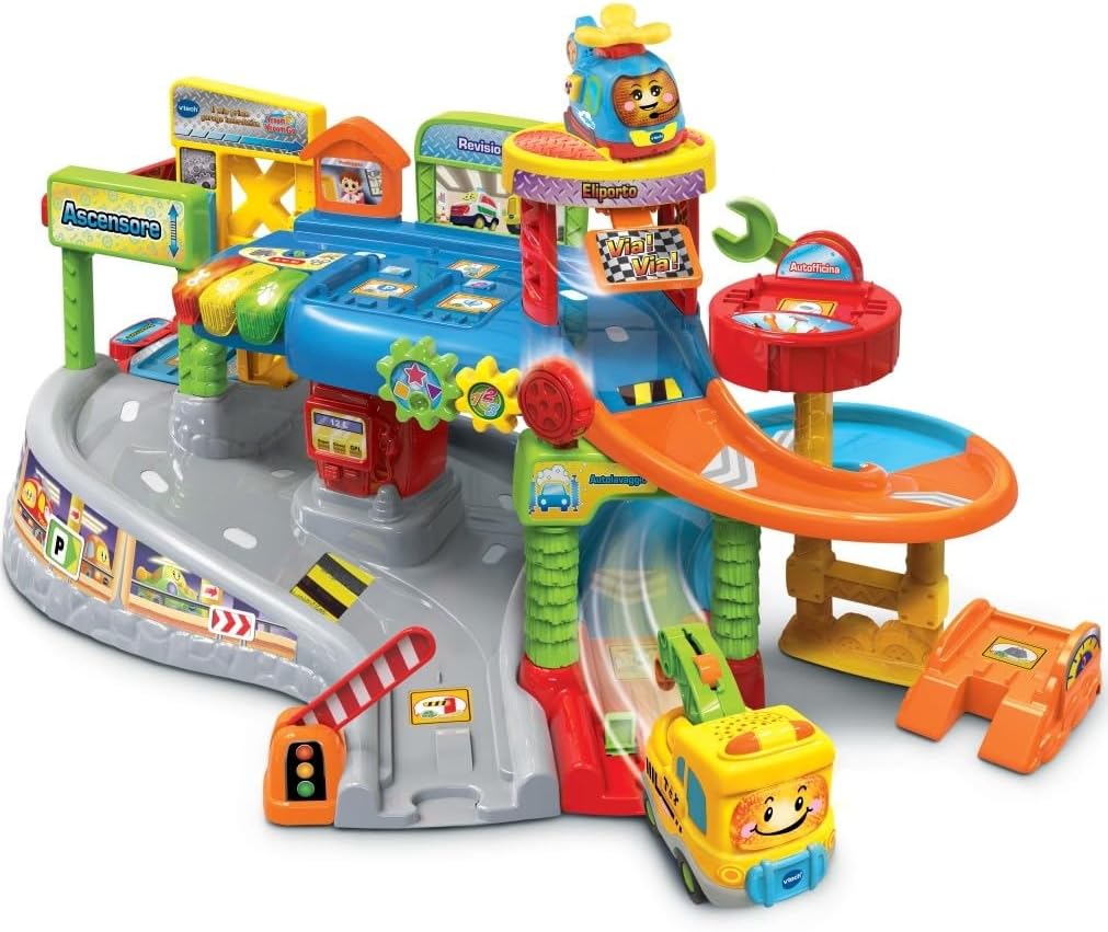 VTech Vroom Vroom Go - Il Mio Primo Garage Interattivo - immagine 2