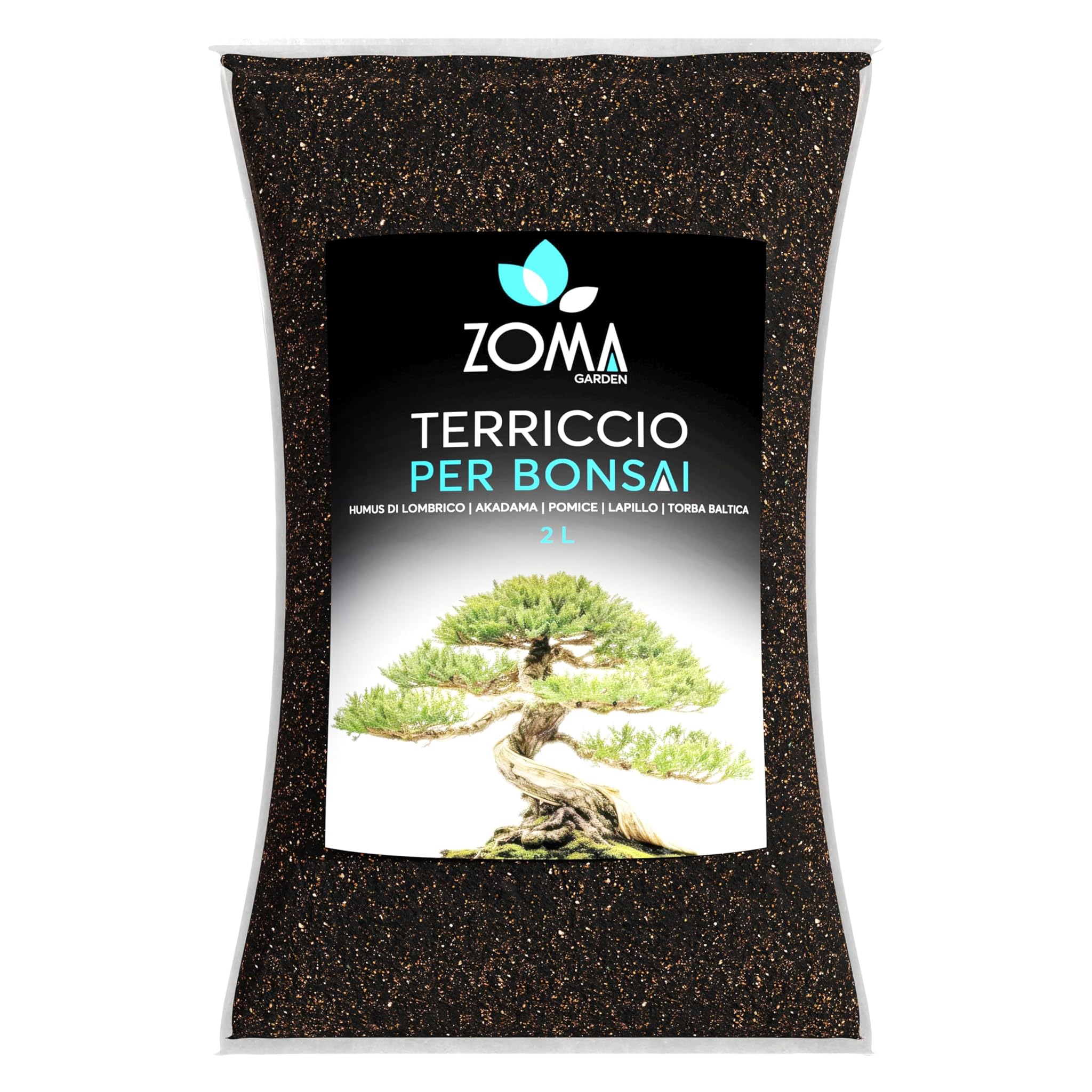 ZomaGARDEN Terriccio Bonsai Premium 2L