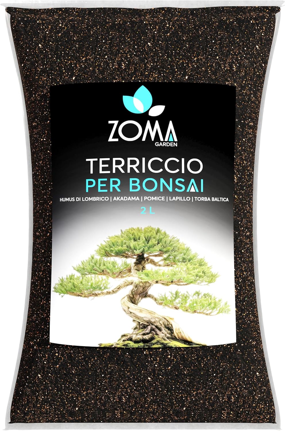 ZomaGARDEN Terriccio Bonsai Premium 2L - immagine 1