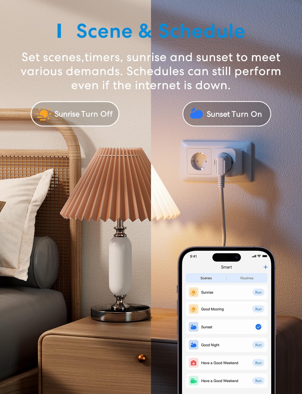 Meross Presa Smart WiFi HomeKit 16A, 4 Pezzi - immagine 6