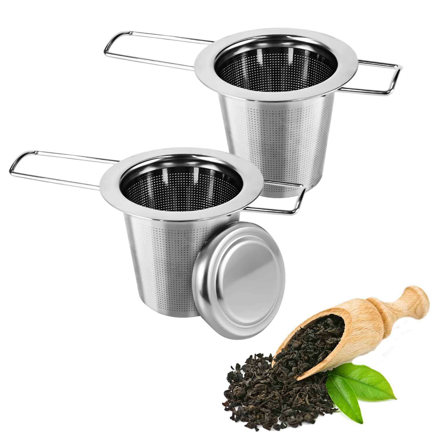 Infusore per Tisane in Acciaio Inox 2 Pezzi
