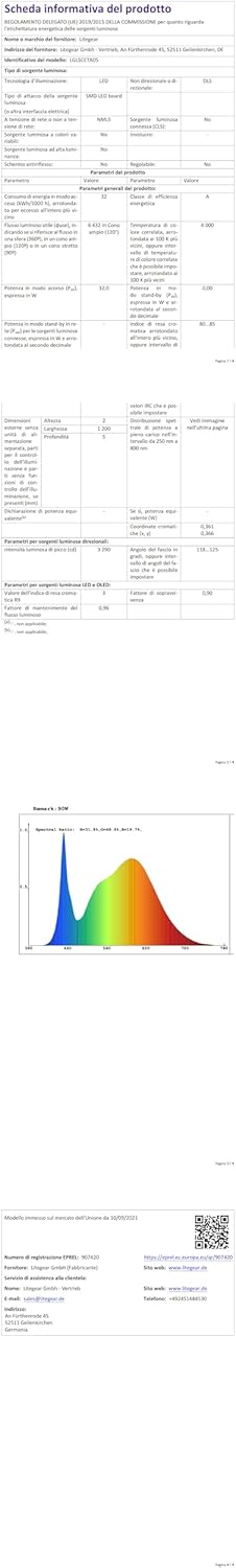 Lampada a Sospensione LED da Tavolo da Pranzo 80cm, Nera - immagine 12