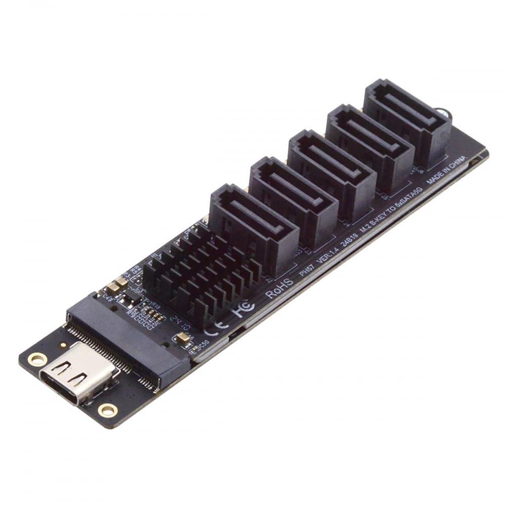 Cy Adattatore 10 Gbps USB-C a NGFF Key B+M SATA 6 Gbps