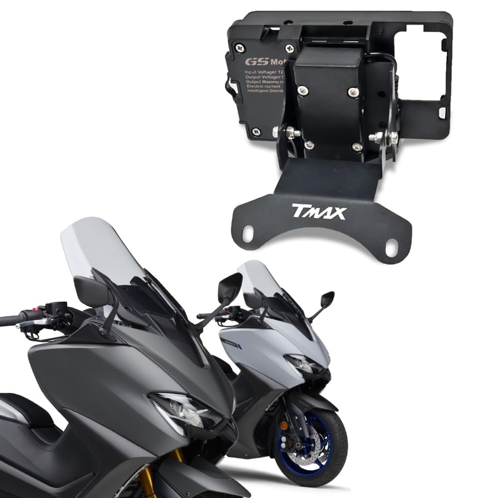 Staffa Navigazione Moto con Caricatore USB