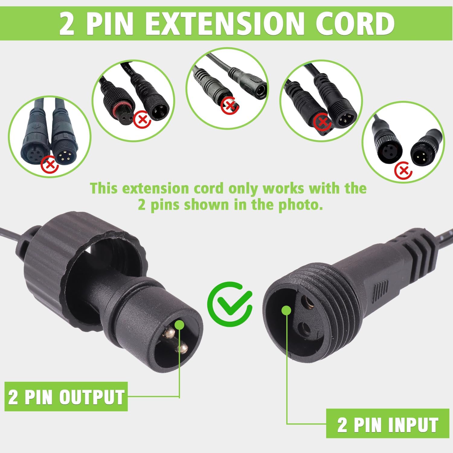 Sigandg Cavo Prolunga 2 Poli IP44 Impermeabile 10m - immagine 4