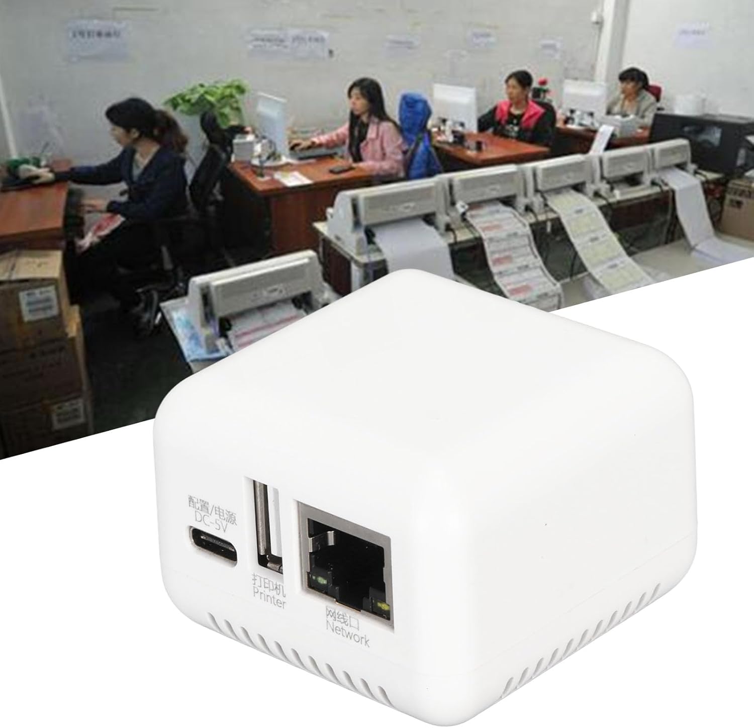 Vikye Server di Stampa di Rete USB 2.0 LAN - immagine 5