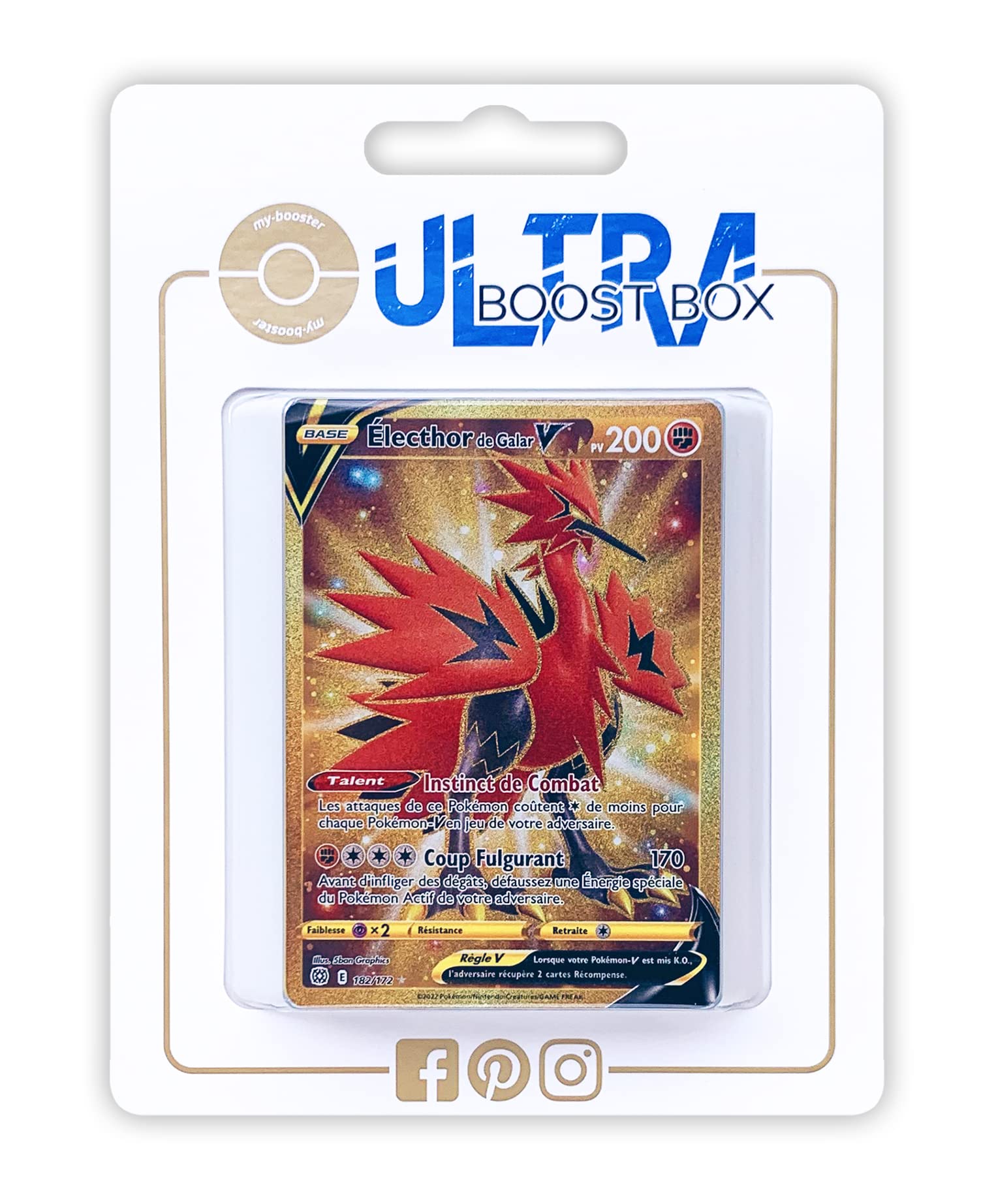 my-booster-SWSH09-FR-182 Carte Pokemon, Colore No, SWSH09-FR-182