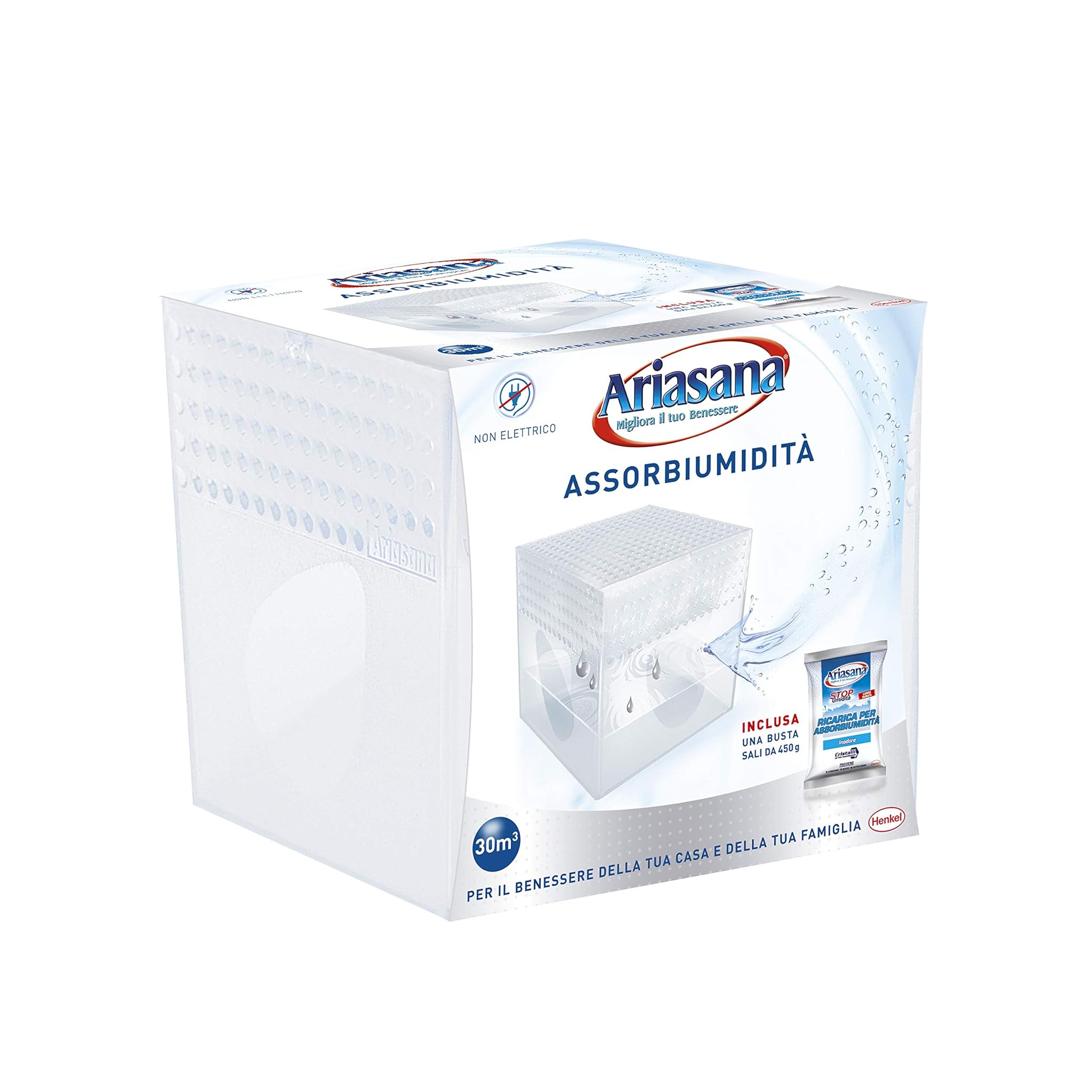 Ariasana Kit Mini Deumidificatore 30 m²