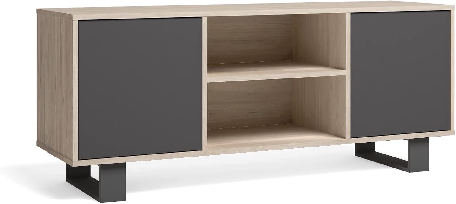 Skraut Home TV140WINDROGRTALL02 - Mobile TV Rovere Grigio