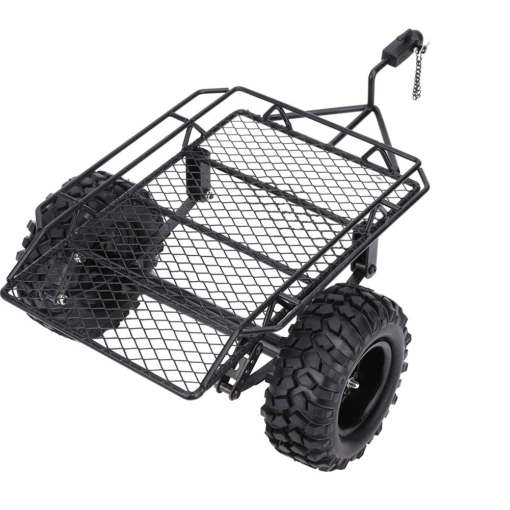 Focket Rimorchio Auto RC in Metallo Scala 1:10