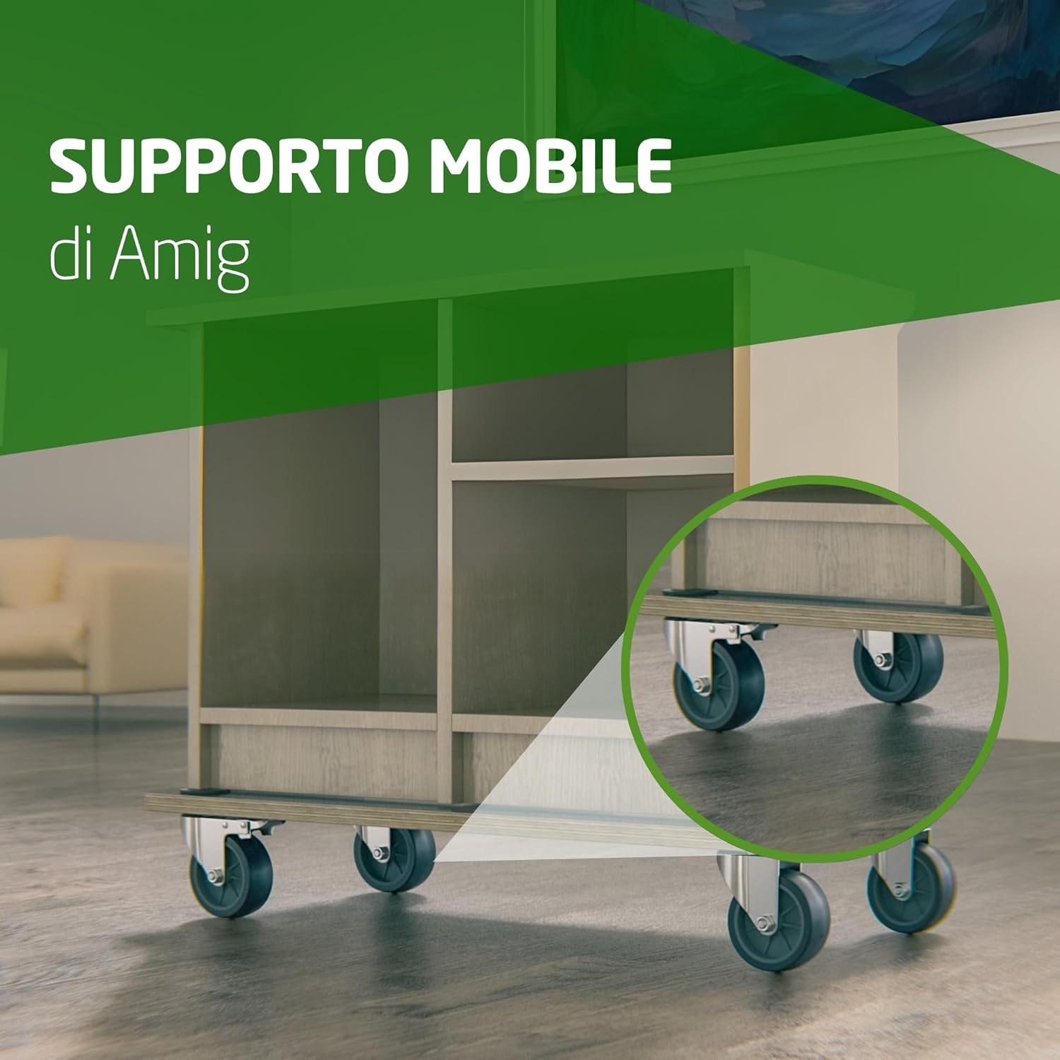 Amig Piattaforma di Carico Mobile 60x34cm 350kg - immagine 2