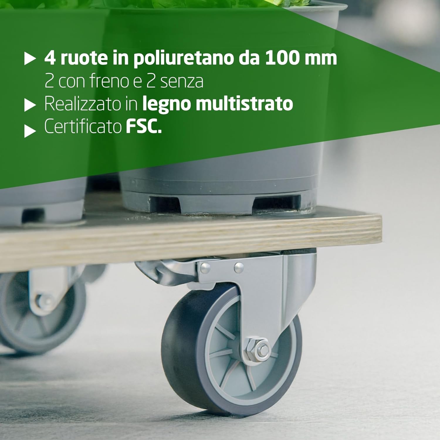 Amig Piattaforma di Carico Mobile 60x34cm 350kg - immagine 4