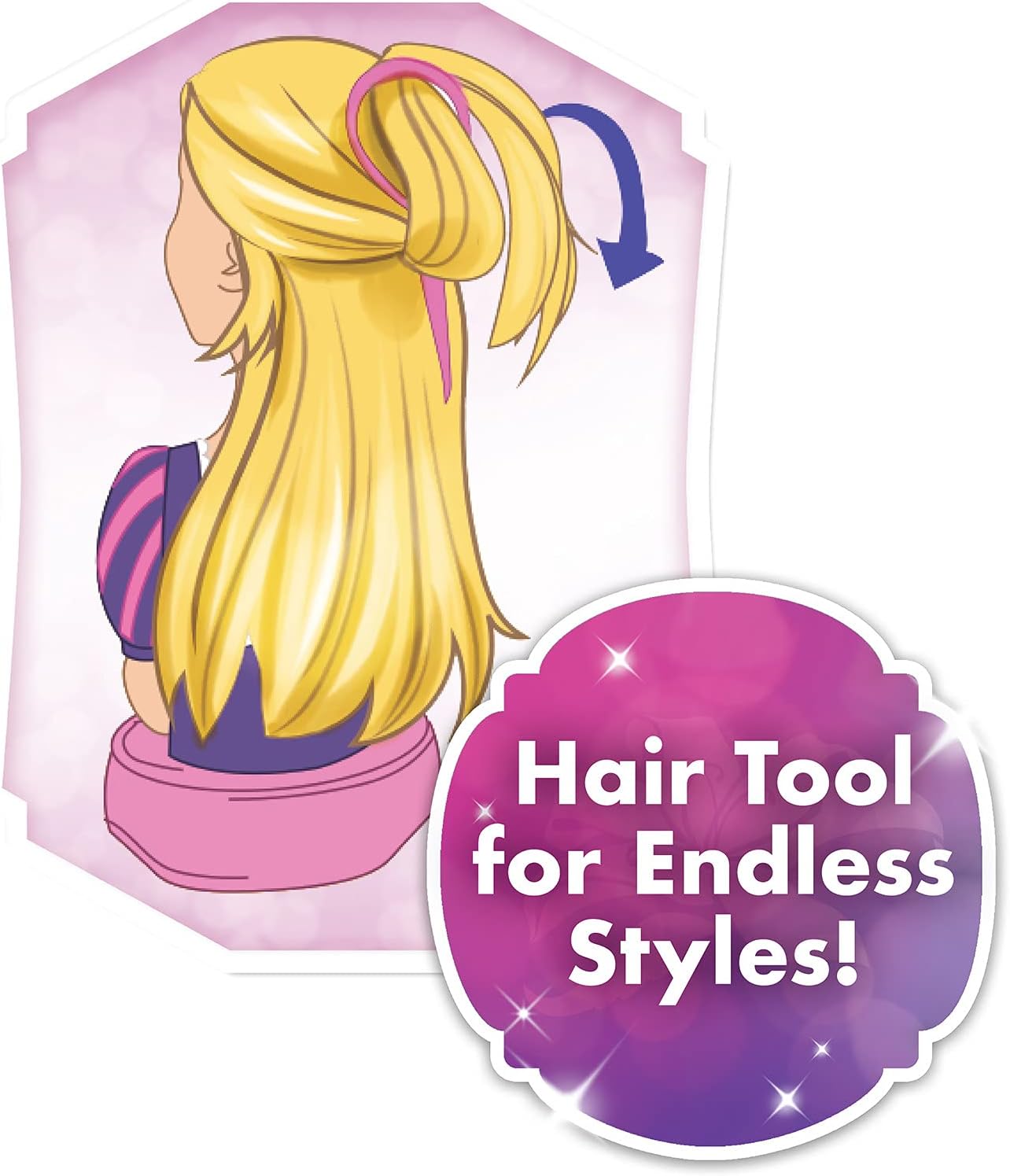 Just Play Testa Deluxe Rapunzel da Pettinare - immagine 6