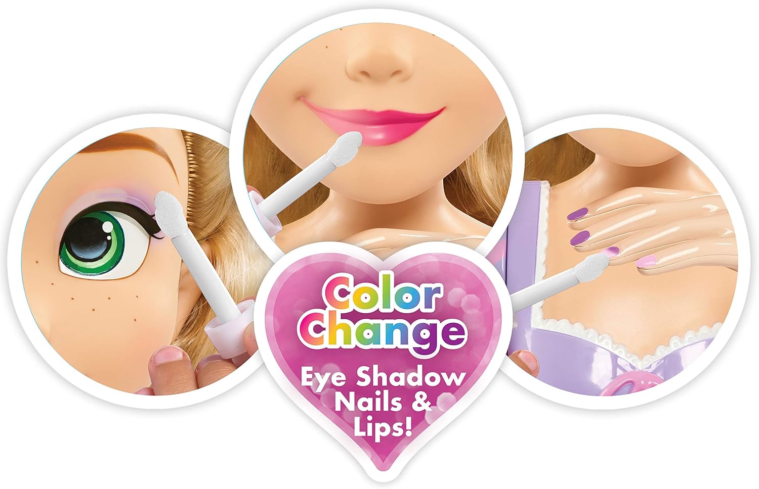 Just Play Testa Deluxe Rapunzel da Pettinare - immagine 9