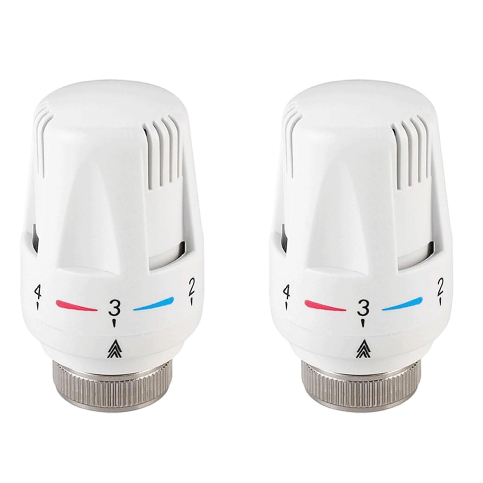 Termostati per Termosifoni con Posizione Zero (2 pezzi)