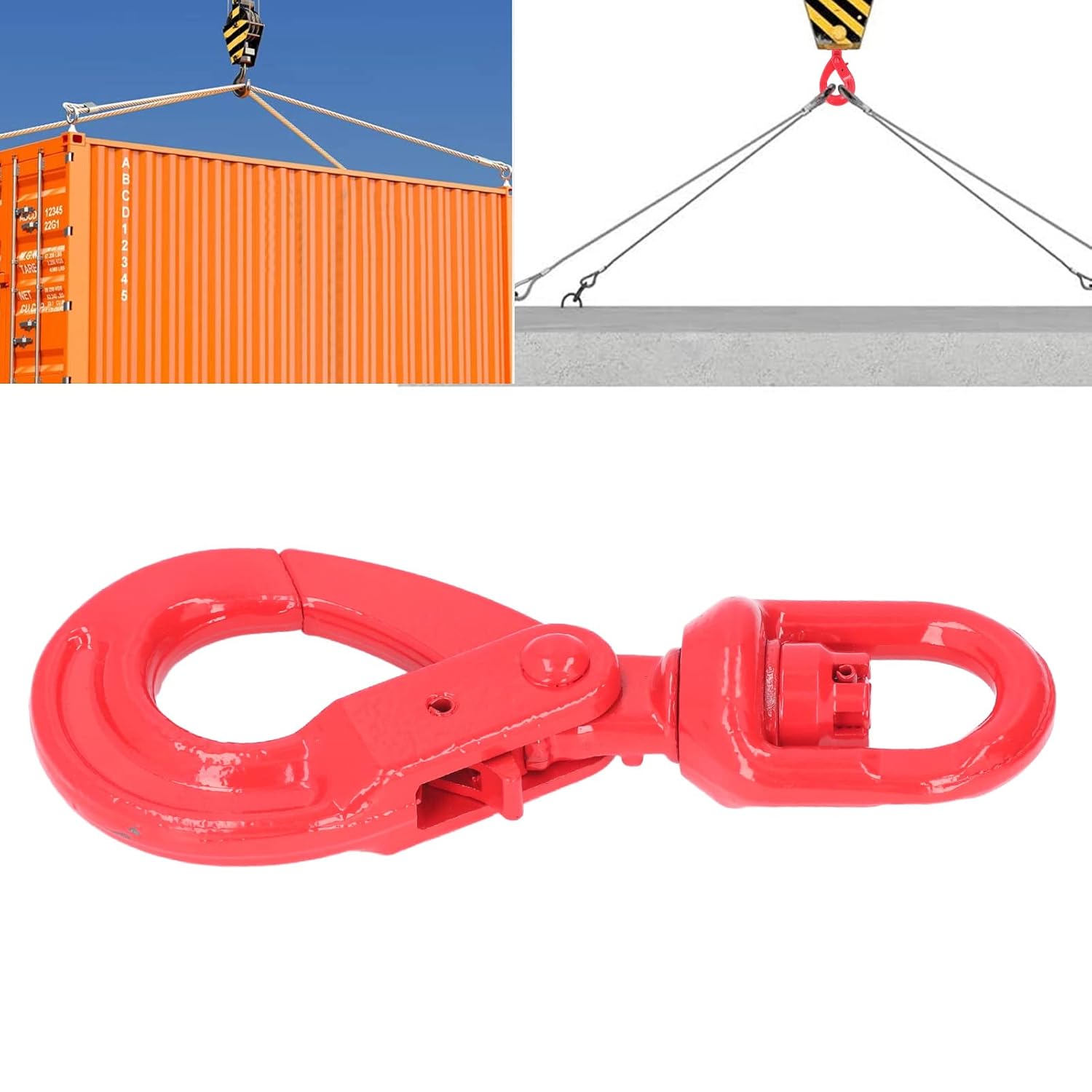 Gancio per Gru G80 Rotante Autobloccante (2T) - immagine 6