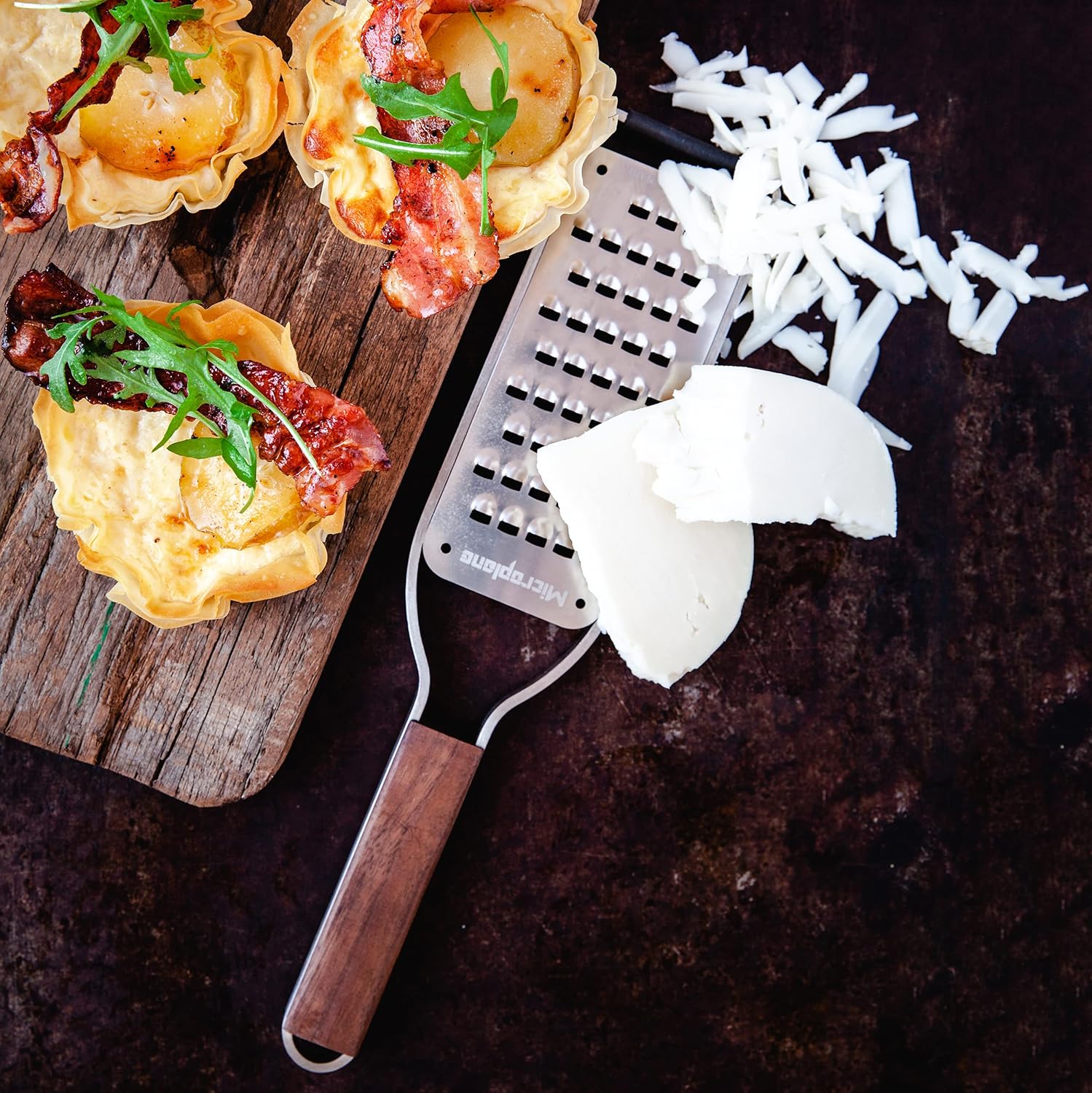 Microplane Set Grattugie Zester & Lama Ultra Spessa - immagine 5