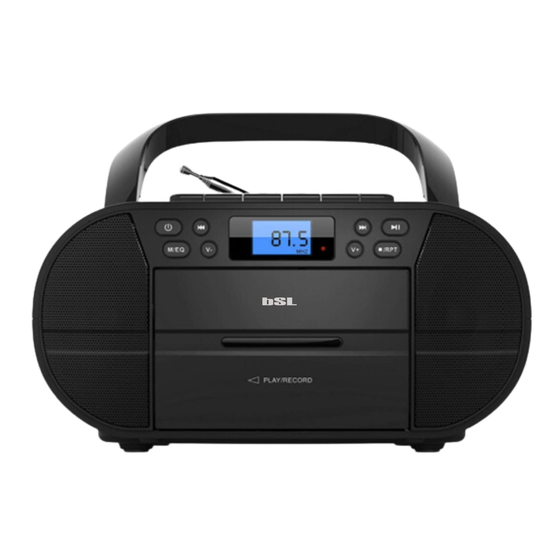 BSL Boombox Radio CD Portatile con Cassetta e Bluetooth
